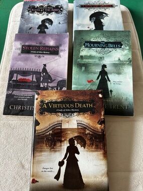 Lady of ashes by Christine Trent set of five